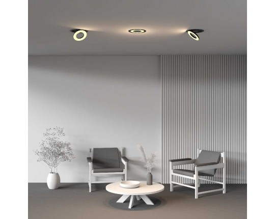 Встраиваемый светильник Maytoni Technical Downlight DL102-12W2.7K-B