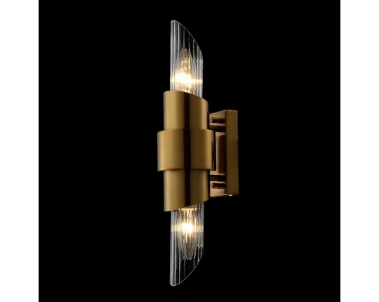 Бра Crystal Lux Justo AP2 Brass