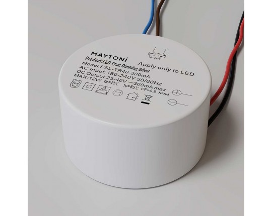 Блок питания Maytoni Technical Triac 23-40V 12W IP20 0,3A PSL-TR40-300mA