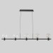 Светильник подвесной Crystal Lux DUET SP35W LED BLACK