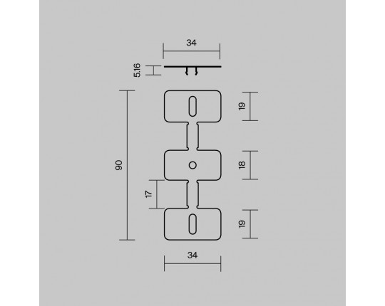 Комплектующие для профиля Maytoni Led Strip 642080
