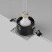 Встраиваемый светильник Maytoni Technical Downlight Zoom DL033-2-01W-1(N)