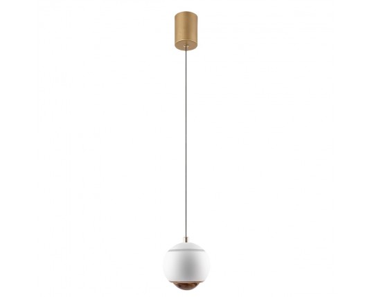 Подвесной светодиодный светильник Crystal Lux Caro SP Led White