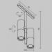 Трековый светодиодный светильник Maytoni Technical Magnetic Exility Elti Duo TR005-2-2X12W3K-B