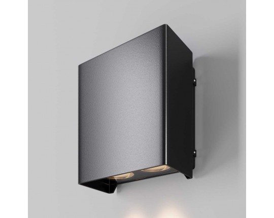 Уличный настенный светильник Maytoni Outdoor Shell O505WL-L6B3K