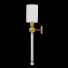 Бра Crystal Lux Mirabella AP1 Gold/White
