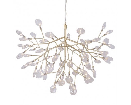 Подвесная люстра Crystal Lux Evita SP63 Gold/Transparent Подвесная люстра Crystal Lux Evita SP63 Gold/Transparent