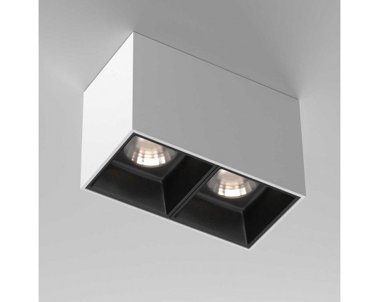 Потолочный светодиодный светильник Maytoni Technical Alfa Led C065CL-02-L12W4K-W
