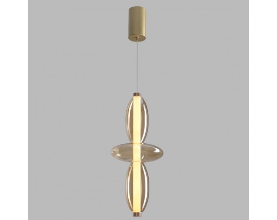 Подвесной светодиодный светильник Crystal Lux Quasar SP14W Led Amber