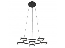 Подвесная светодиодная люстра Crystal Lux CLT 027C6 D700 BL