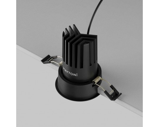 Встраиваемый светильник Maytoni Technical Dip DL117-15W-2.7K-B