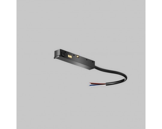 Ввод питания Exility X, черный Maytoni Technical EXILITY X Accessories for tracks Exility X TRA239B-42B