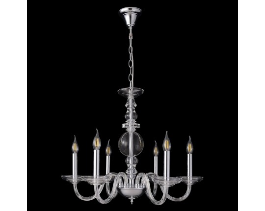 Подвесная люстра Crystal Lux ARABESQUE SP6 CHROME