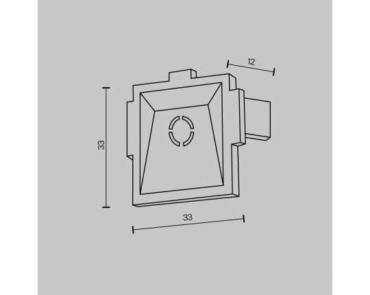 Заглушка Maytoni Technical Accessorises Radity (2шт) TRA084EC-12W