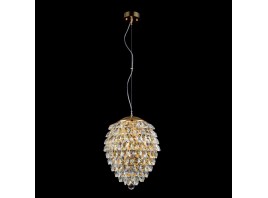 Подвесной светильник Crystal Lux Charme SP6 Gold/Transparent