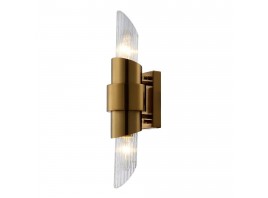 Бра Crystal Lux Justo AP2 Brass