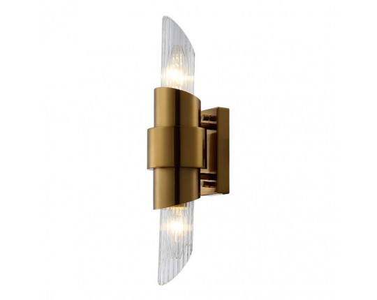 Бра Crystal Lux Justo AP2 Brass