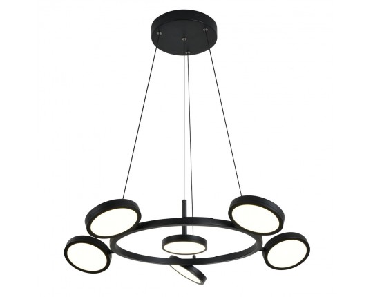 Подвесная светодиодная люстра Crystal Lux CLT 027C6 D700 BL