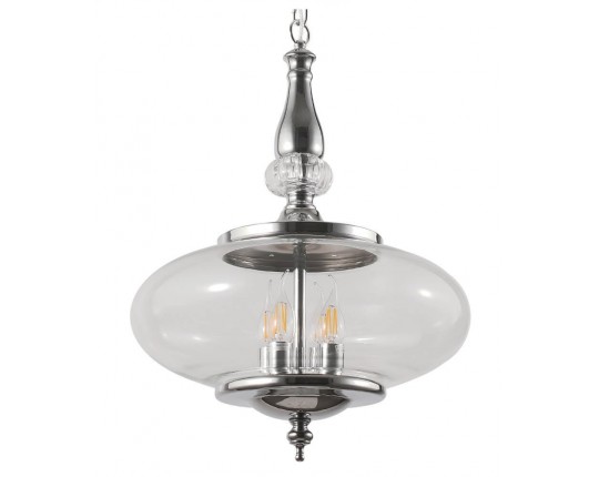 Подвесной светильник Crystal Lux Miel SP4 Chrome