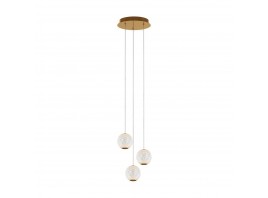 Подвесная светодиодная люстра Maytoni Sapphire MOD293PL-L18BS3K