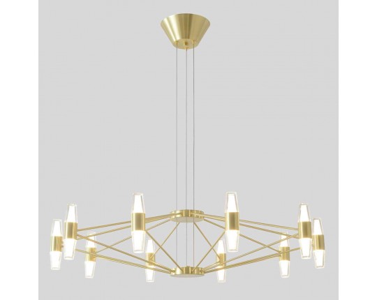 Подвесная люстра Crystal Lux DOROTEA SP10 GOLD