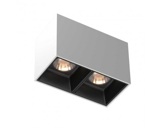 Потолочный светодиодный светильник Maytoni Technical Alfa Led C065CL-02-L12W3K-W