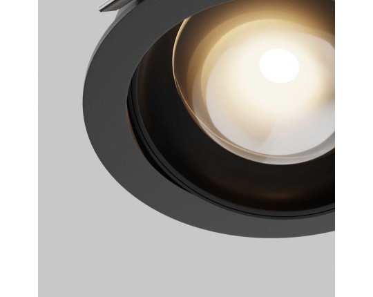 Встраиваемый светильник Maytoni Technical Downlight DL105-12W3K-B