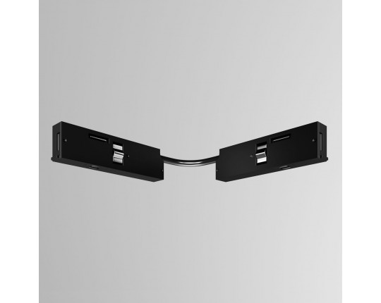 Коннектор питания гибкий Maytoni Technical Levity TRA184CPC-1B-7.5