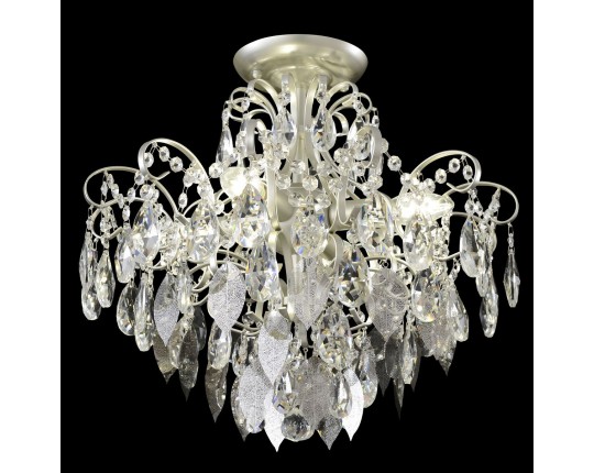 Потолочная люстра Crystal Lux Esmiralda PL4 Silver