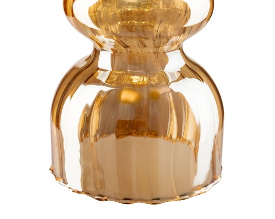 Подвесной светильник Crystal Lux Iris SP1 A Amber