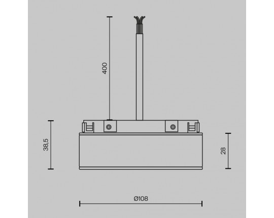 Источник напряжения Maytoni Technical TRA172DR-100W-DD-B Источник напряжения Maytoni Technical TRA172DR-100W-DD-B