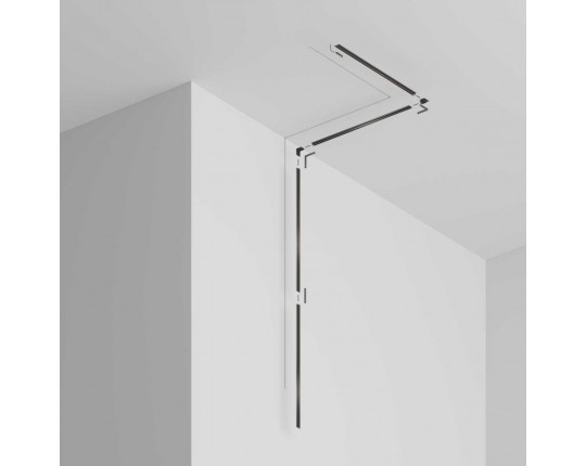 Шинопровод 1м Exility X встраиваемый под ГКЛ 12,5мм Maytoni Technical EXILITY X Busbar trunkings Exility X TRX239-421.12B