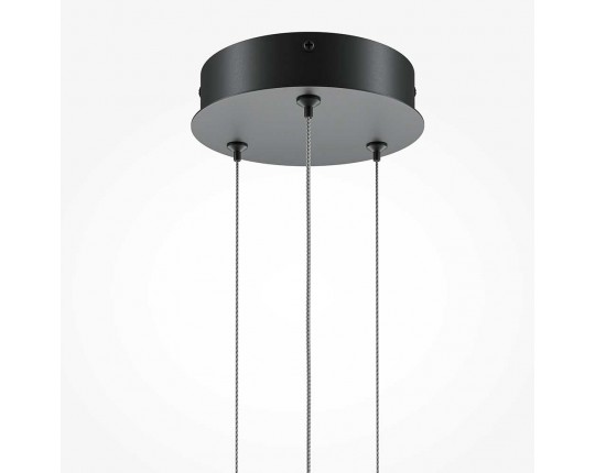 Подвесной светодиодный светильник Maytoni Halo MOD247PL-L49BK