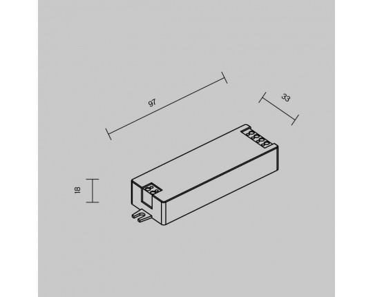 Контроллер Maytoni Lighting control 711010