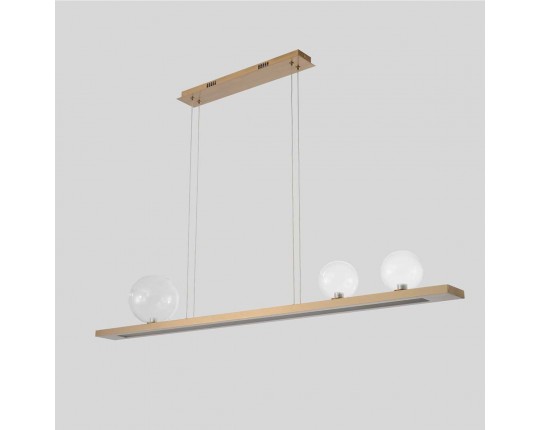 Подвесной светильник Crystal Lux AHORA SP1  L1200 BRASS