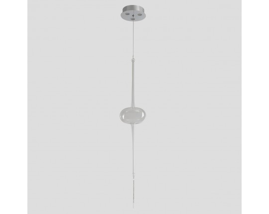 Подвесной светильник Crystal Lux GLASS SP3W LED CHROME
