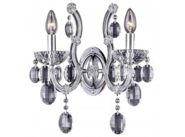 Бра Crystal Lux Hollywood AP2 Chrome
