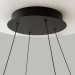 Подвесной светодиодный светильник Maytoni Line MOD016PL-L80BK