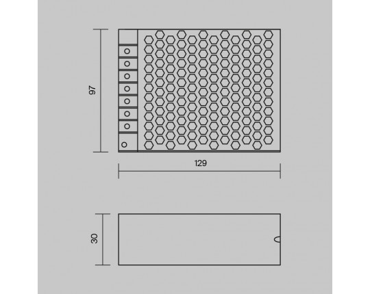 Блок питания Maytoni Magnetic track system 48V 150W IP20 3,12A PSL006-150W-48V-IP20