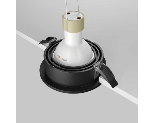 Встраиваемый светильник Maytoni Technical Downlight Atom DL113-GU10-01-RD-B