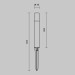 Ландшафтный светильник Maytoni Outdoor O416FL-L3B3K1