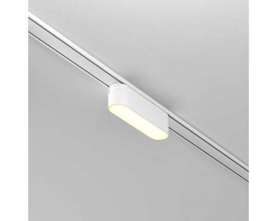 Трековый светодиодный светильник Maytoni Technical Radity Basis TR080-1-6W3K-W Трековый светодиодный светильник Maytoni Technical Radity Basis TR080-1-6W3K-W