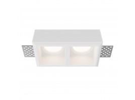 Встраиваемый светильник Maytoni Technical Downlight Gyps Modern DL131-GU10-02-W