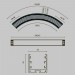 Профиль радиусный Maytoni ALM-3535R-B-D-90°-0.8M