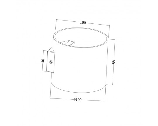 Бра Maytoni Rond C066WL-01MG Бра Maytoni Rond C066WL-01MG