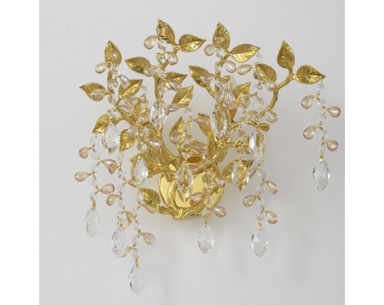 Настенный светильник Crystal Lux Eden AP2 Gold