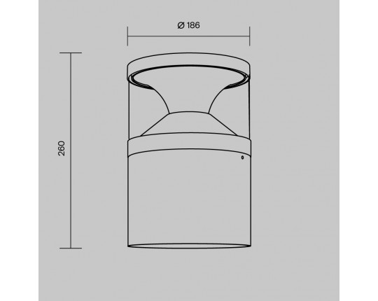 Ландшафтный светильник Maytoni Outdoor O496FL-L21B3K