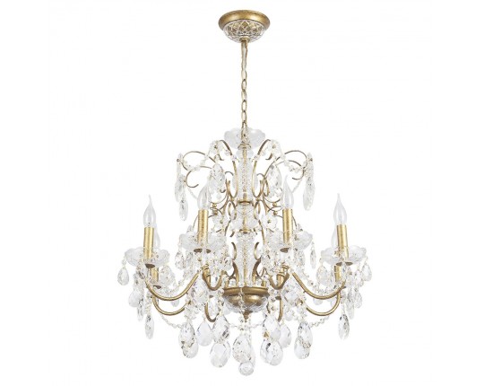 Подвесная люстра Crystal Lux Odelis SP8 Gold