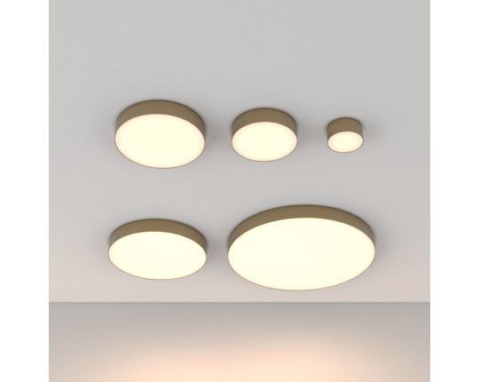 Потолочный светодиодный светильник Maytoni Zon C032CL-90W3K-RD-MG
