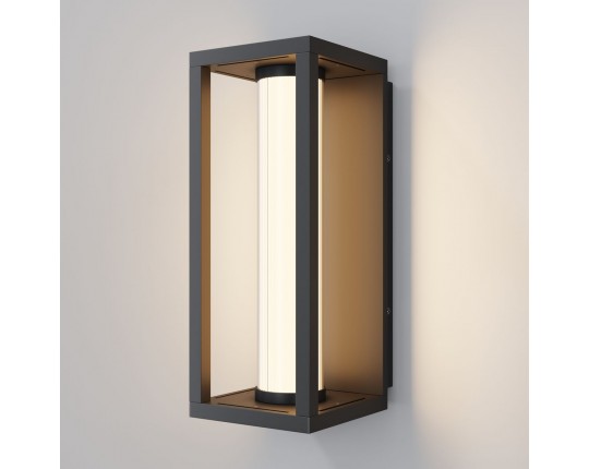 Уличный настенный светодиодный светильник Maytoni Outdoor Expo O480WL-L12B3K
